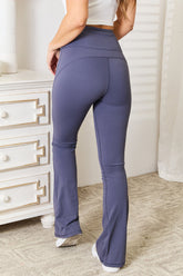 Basic Bae High-Rise Bootcut Yoga Pants with Tummy Control - Comfort & Style Perfected